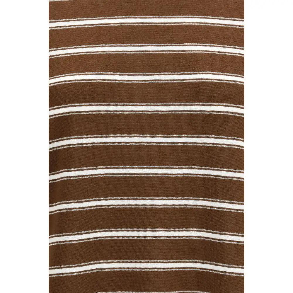 T-shirt Brunello Cucinelli en laine beige Oves Aries
