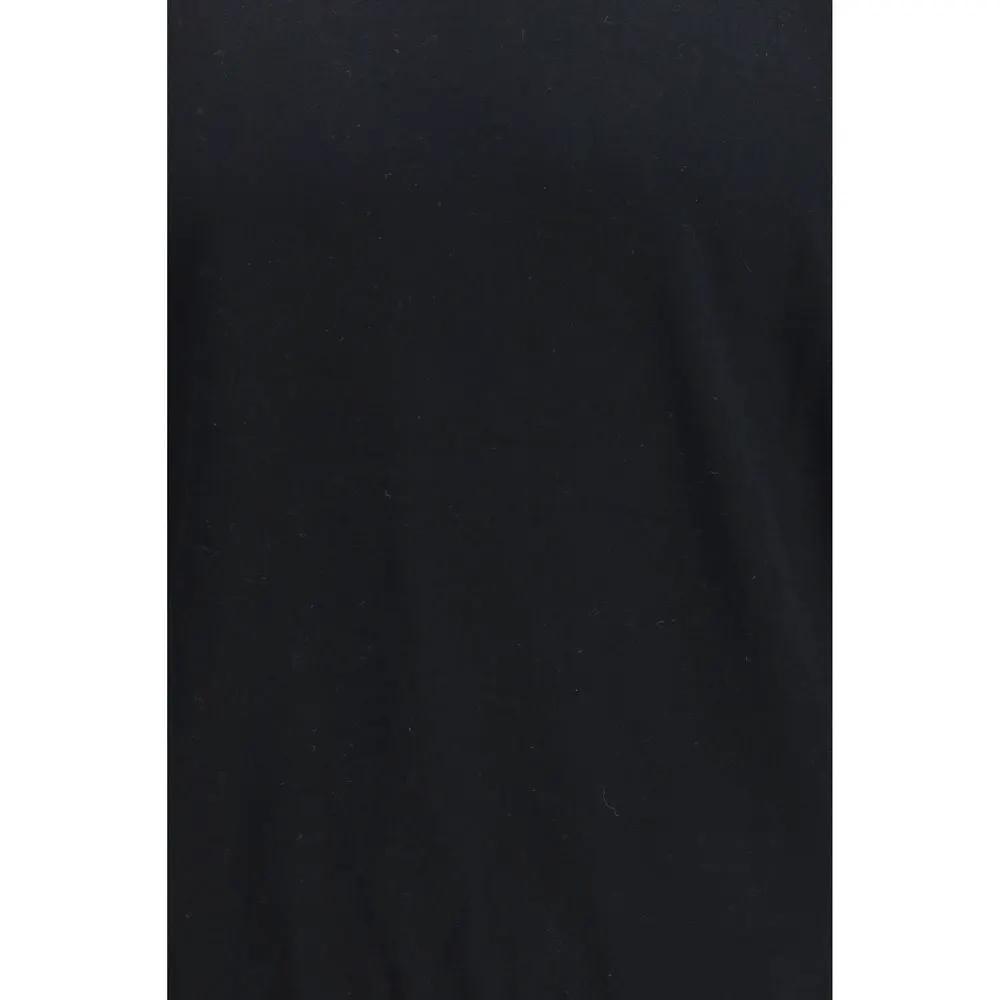 Sweat-shirt en laine d'agneau noire Aragona Cashmere