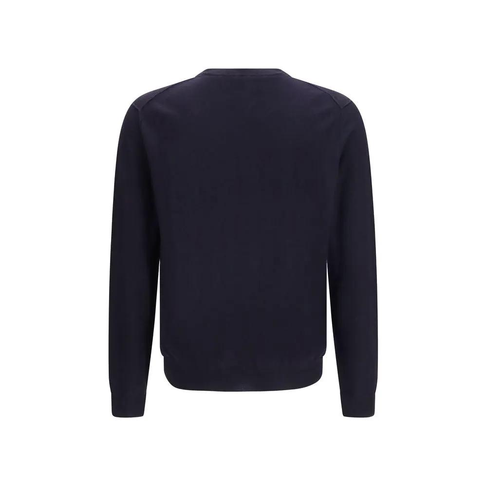 Aragona Cachemire Bleu Laine Oves Aries Sweatshirt