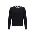 Burberry Black Wool Oves Aries Sweatshirt