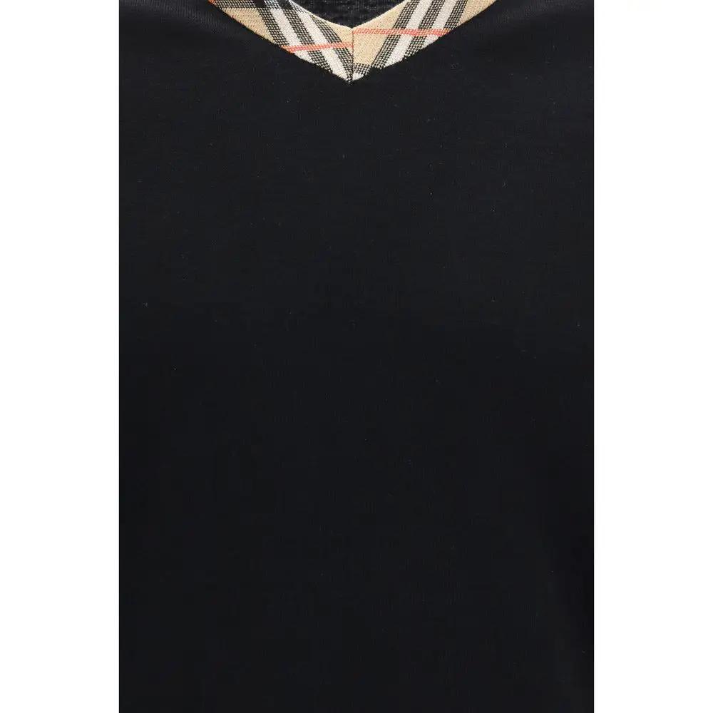 Burberry Black Wool Oves Aries Sweatshirt