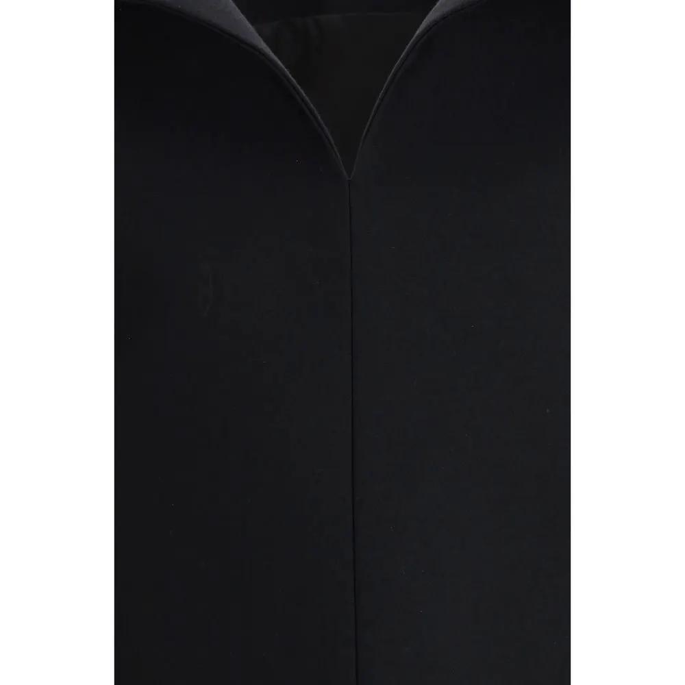 Robe de cocktail Balenciaga en laine noire Oves Aries