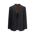 Blouson en Laine Noire Oves Aries Brunello Cucinelli