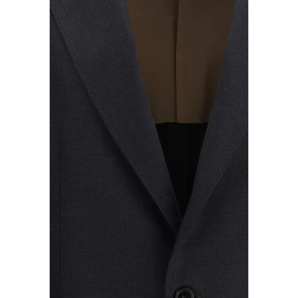 Blouson en Laine Noire Oves Aries Brunello Cucinelli
