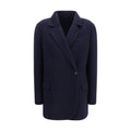 Men’s Blue Wool & Cashmere Jacket – Brunello Cucinelli Tailored Single-Breasted Blazer AW26