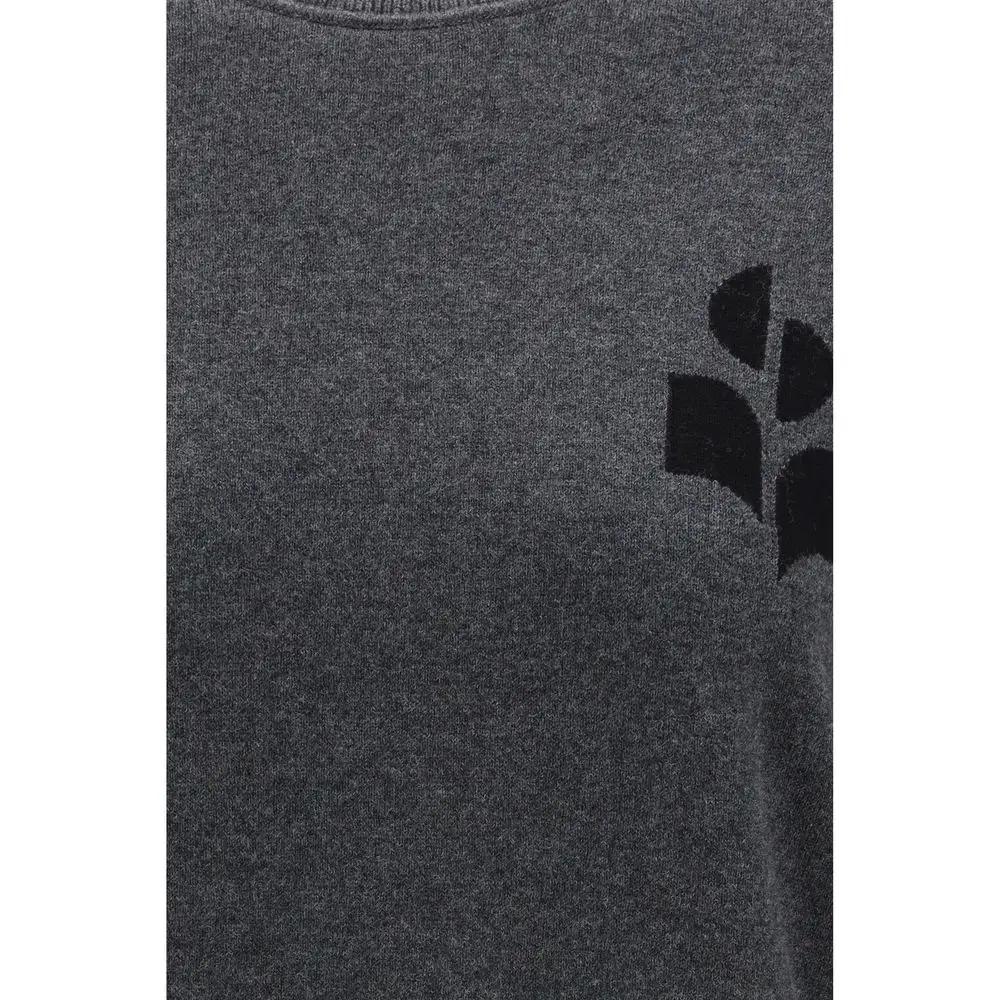 Marant Etoile Gray Wool Oves Aries Sweatshirt
