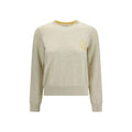 Marant Étoile Sweat-shirt Oves Aries en laine beige