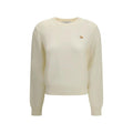 Maison Kitsuné Beige Wool Oves Aries Sweatshirt