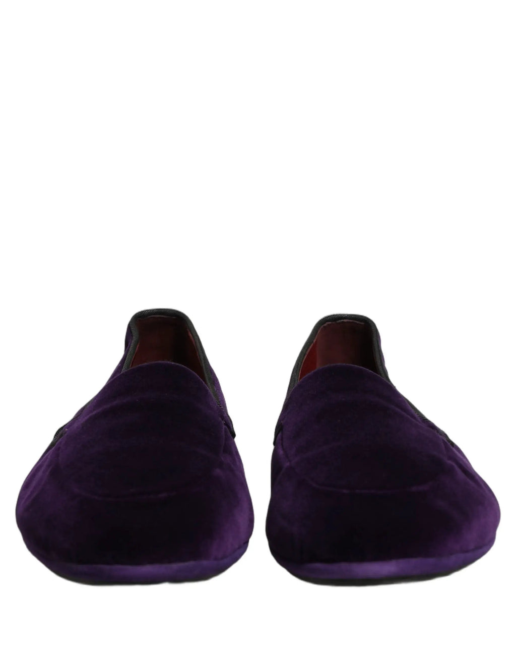 Mocassins pour homme Dolce & Gabbana en velours violet