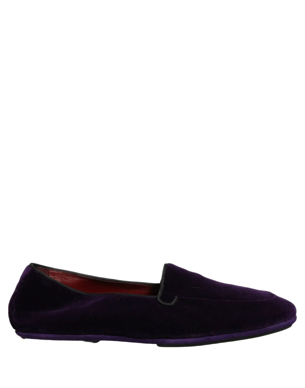 Mocassins pour homme Dolce & Gabbana en velours violet