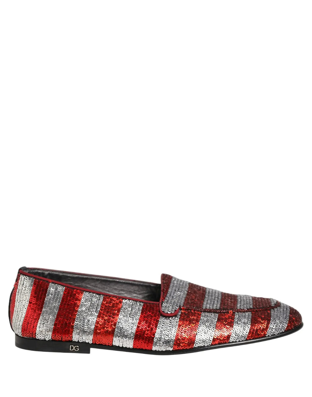 Chaussures Mocassins Dolce & Gabbana Paillettes Drapeau Multicolore