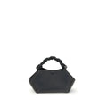 Sac à main Ganni noir en polyester recyclé