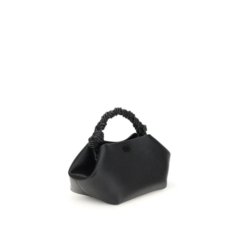 Sac à main Ganni noir en polyester recyclé