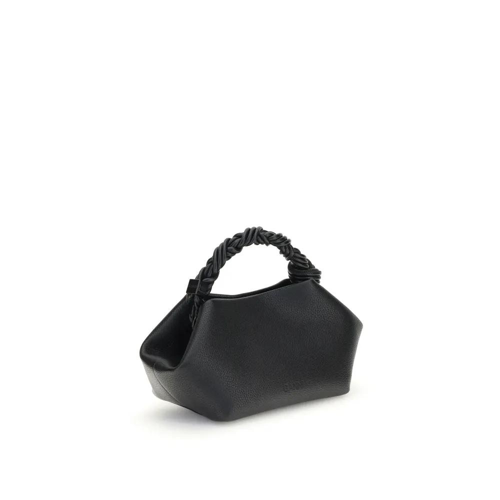 Sac à main Ganni noir en polyester recyclé