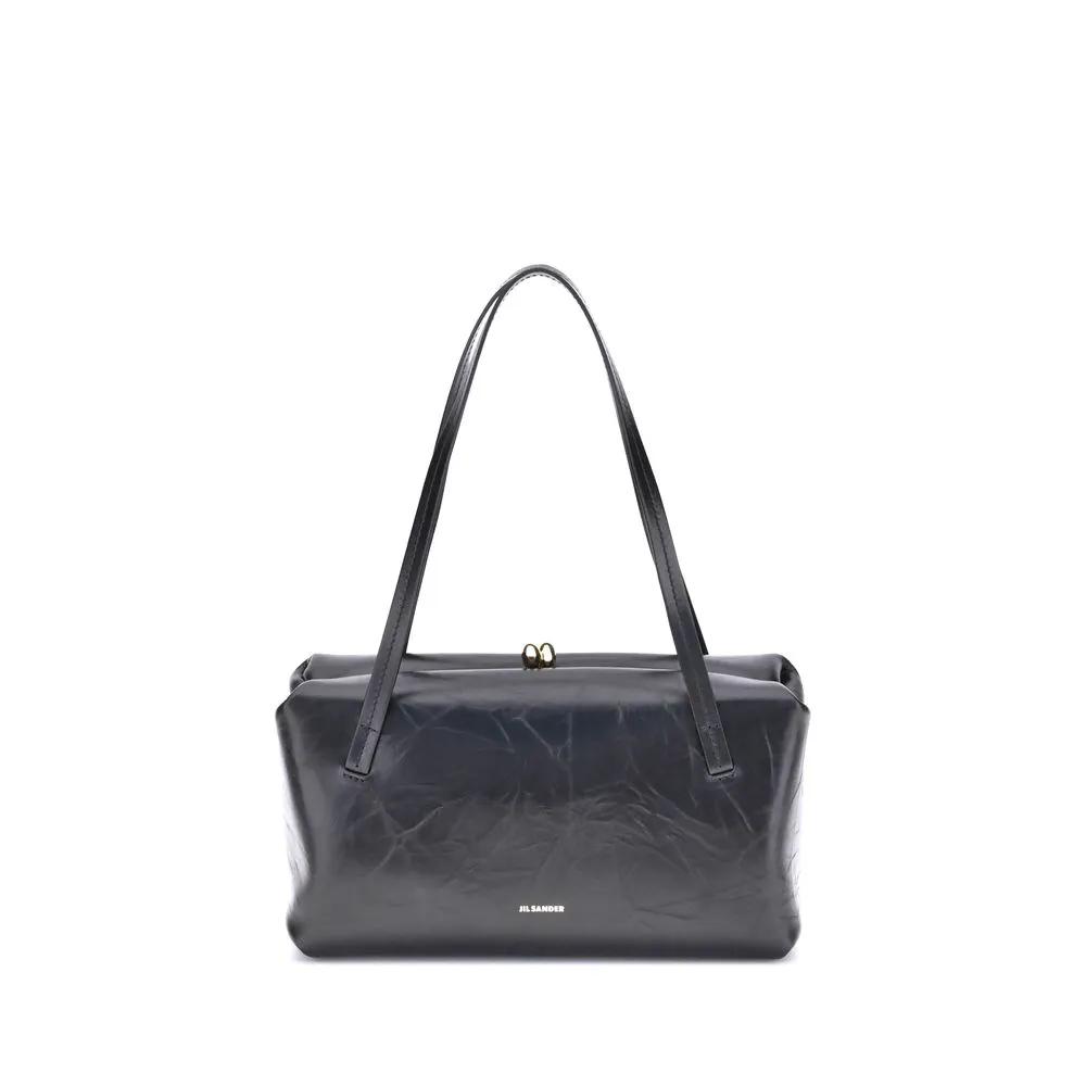 Sac bandoulière Jil Sander Bos Taurus en cuir de veau noir