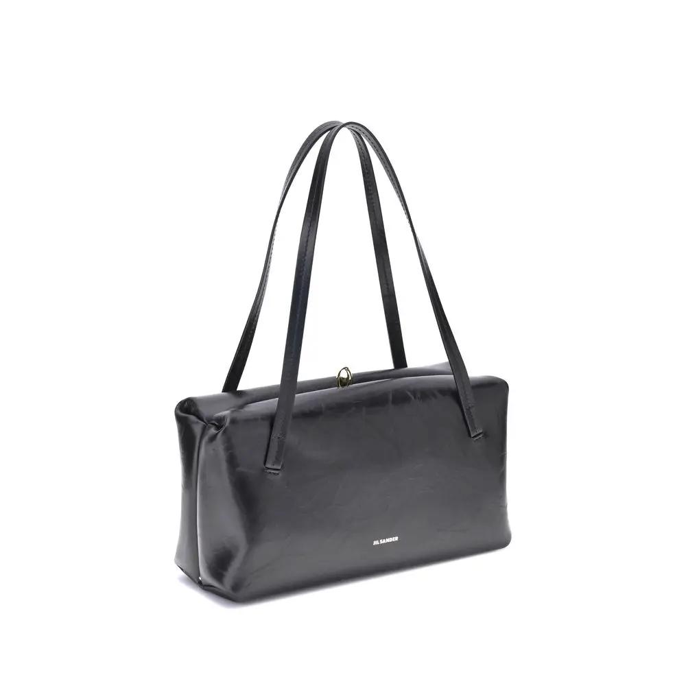 Sac bandoulière Jil Sander Bos Taurus en cuir de veau noir