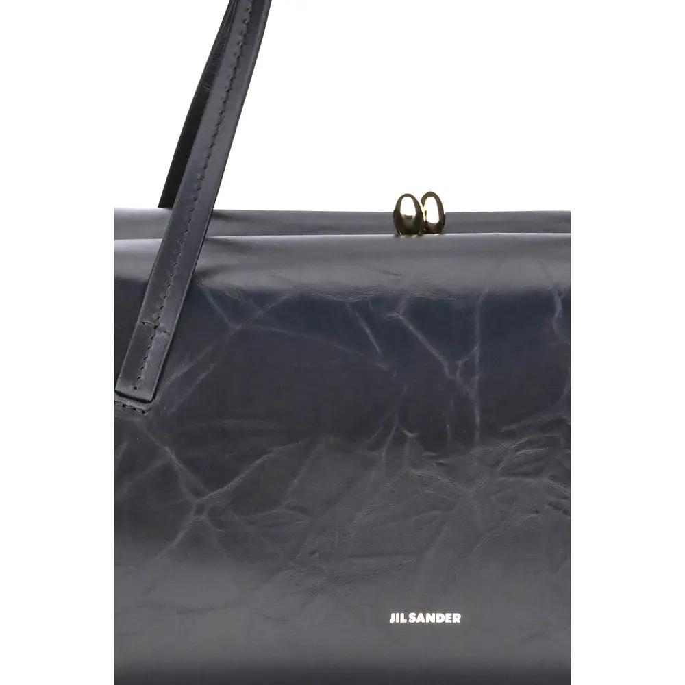 Sac bandoulière Jil Sander Bos Taurus en cuir de veau noir