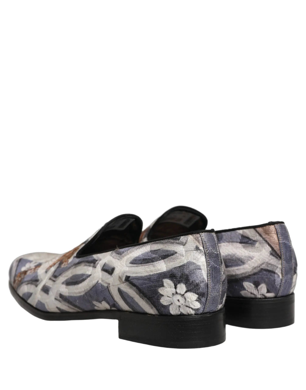 Mocassins brodés tapisserie florale multicolore Dolce & Gabbana