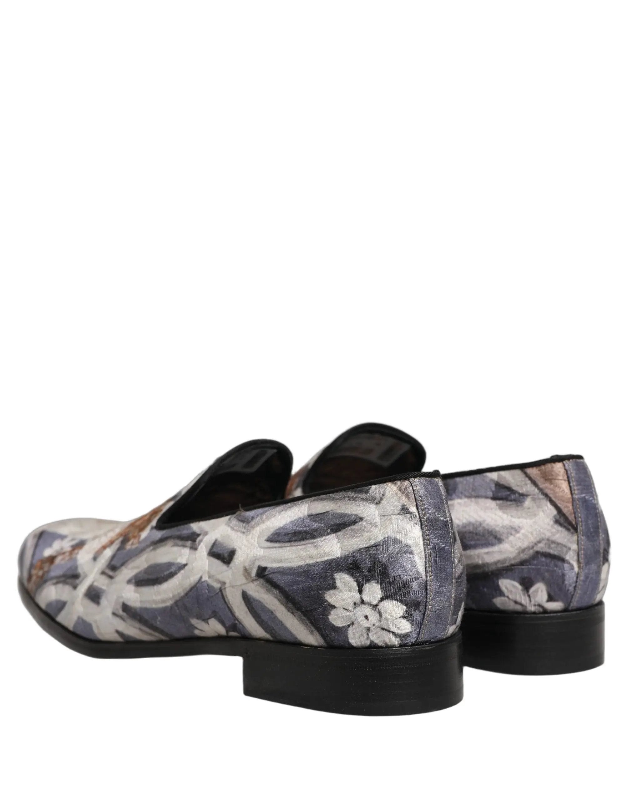 Mocassins brodés tapisserie florale multicolore Dolce & Gabbana