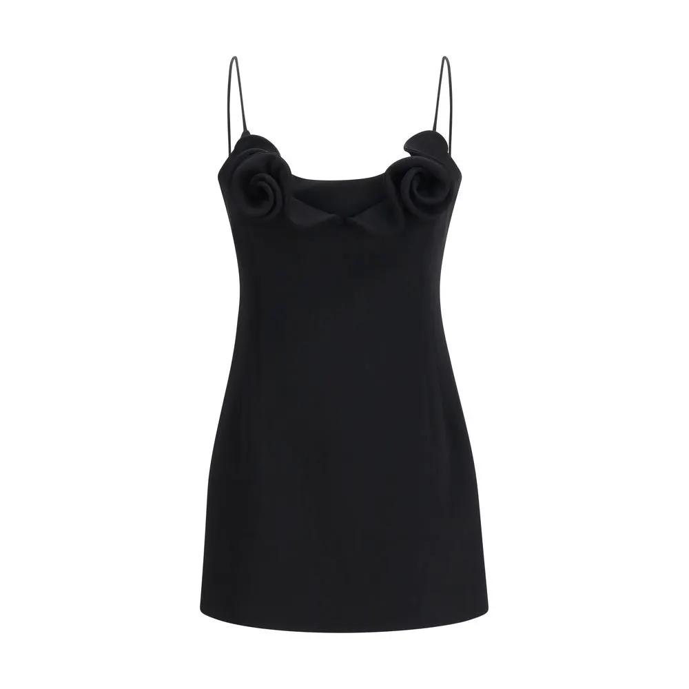 Magda Butrym Black Wool Oves Aries Casual Dress