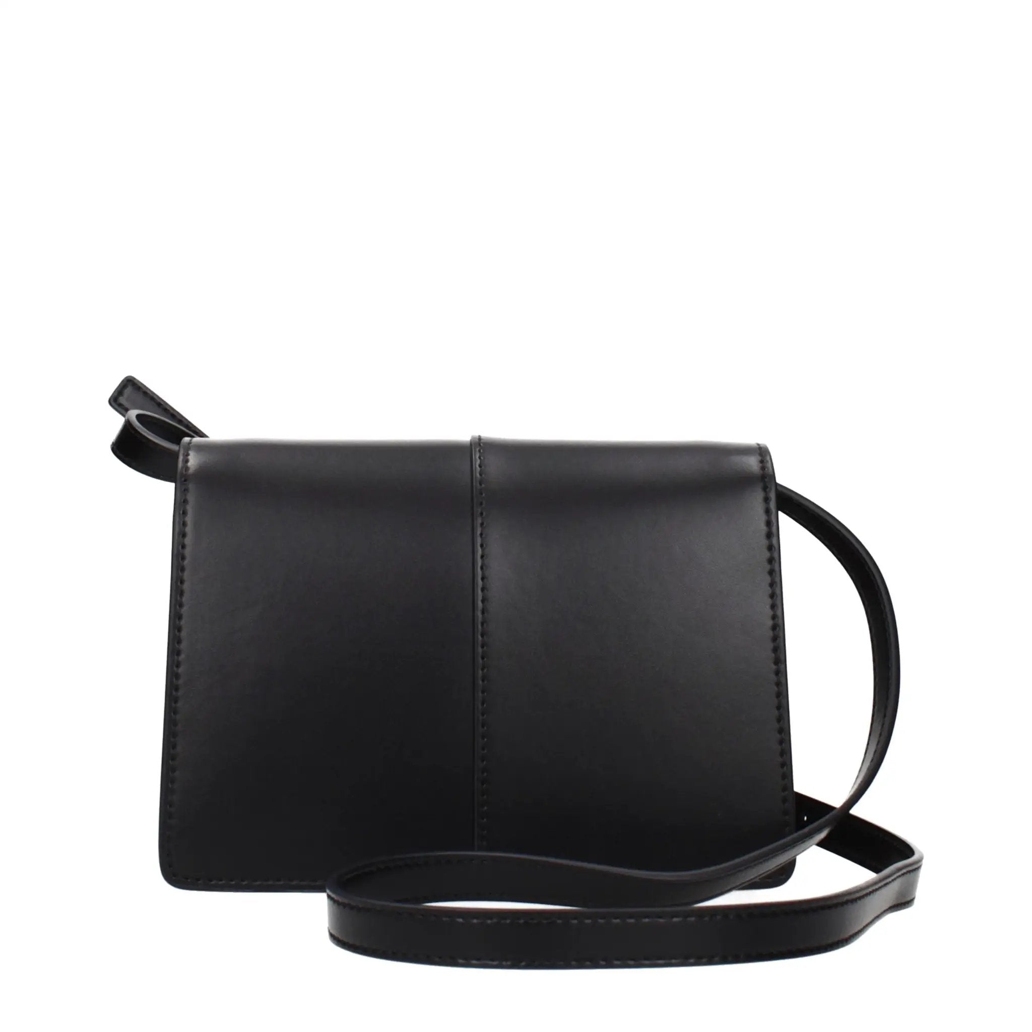 Sac bandoulière en polyéthylène noir Karl Lagerfeld