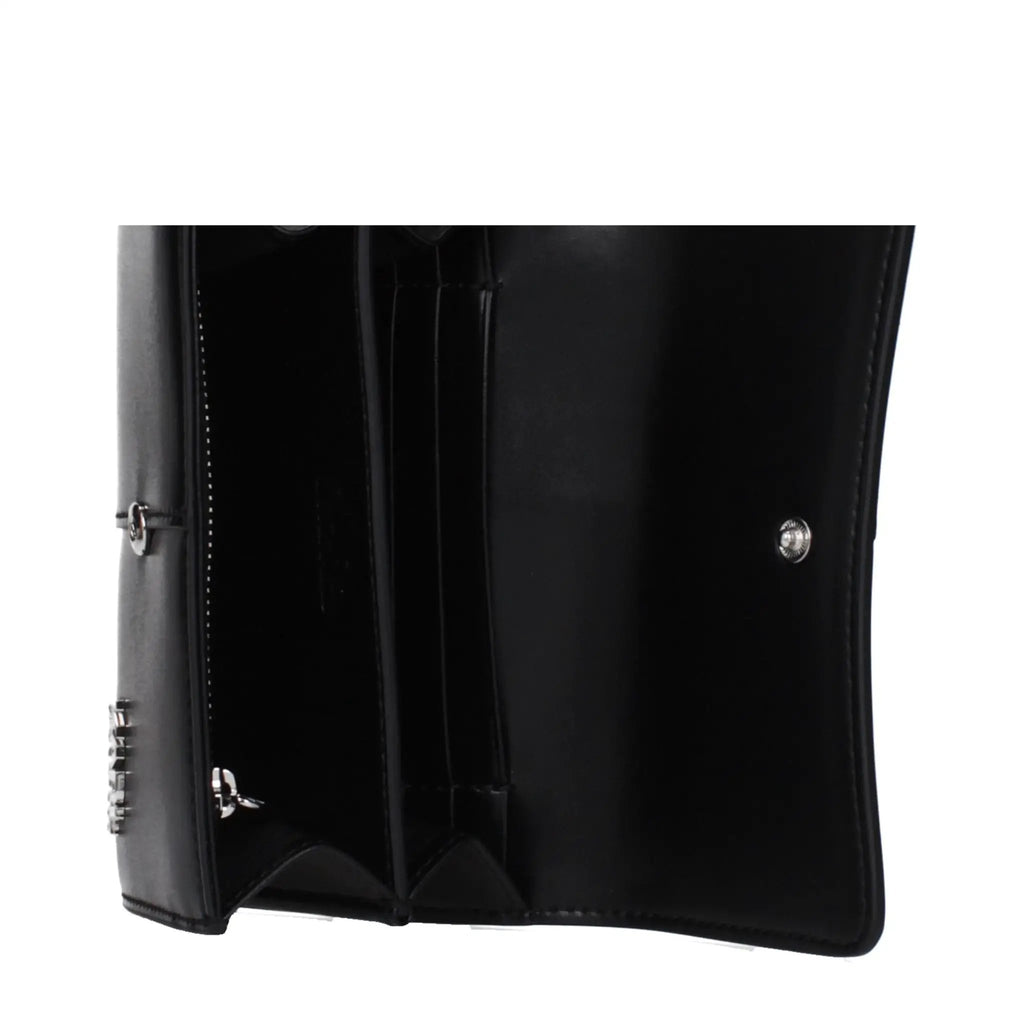 Portefeuille en polyéthylène noir Karl Lagerfeld