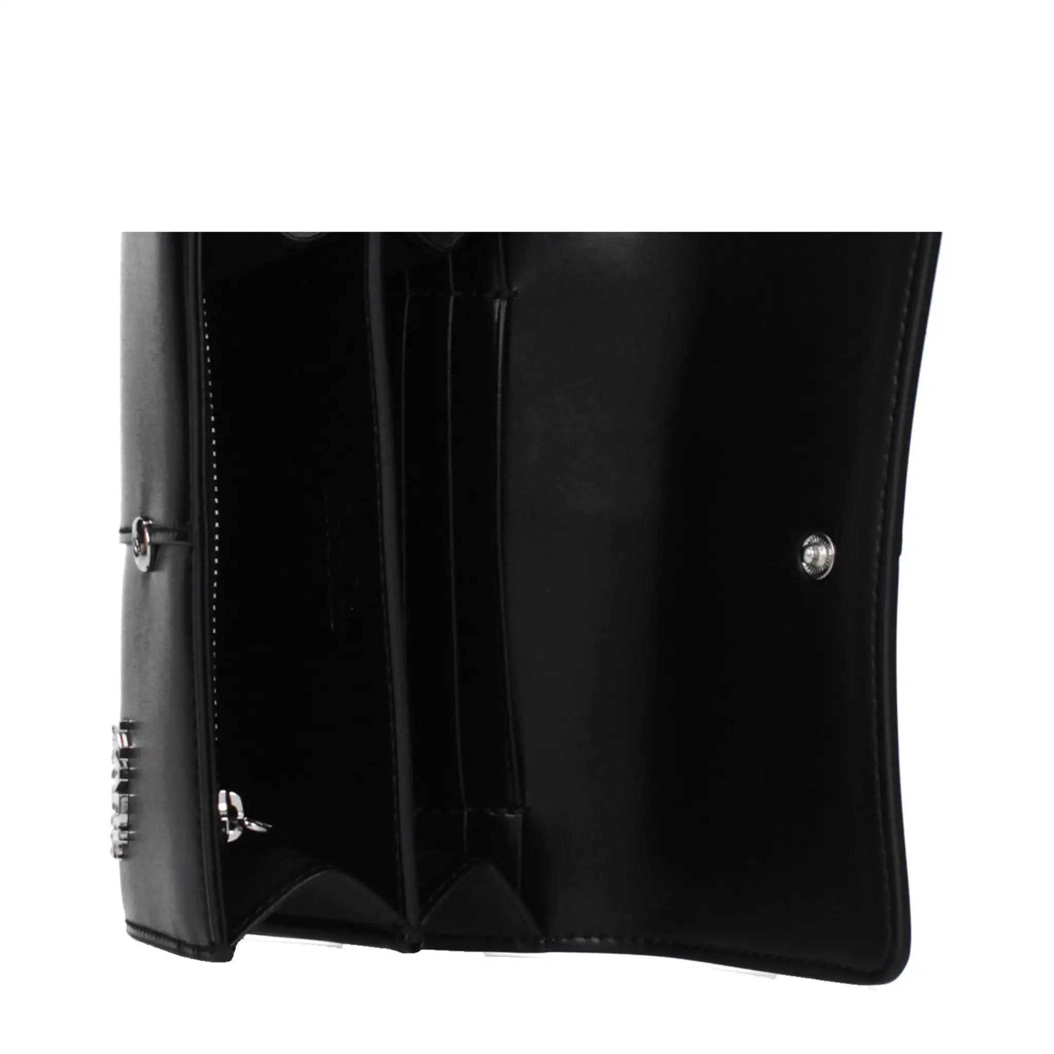 Portefeuille en polyéthylène noir Karl Lagerfeld