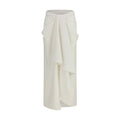 Jupe longue Givenchy en laine blanche Oves Aries
