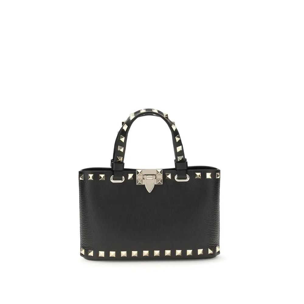 Mini sac noir cuir Rockstud femme – Valentino Garavani sac épaule AW26