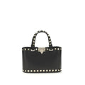 Mini sac noir cuir Rockstud femme – Valentino Garavani sac épaule AW26