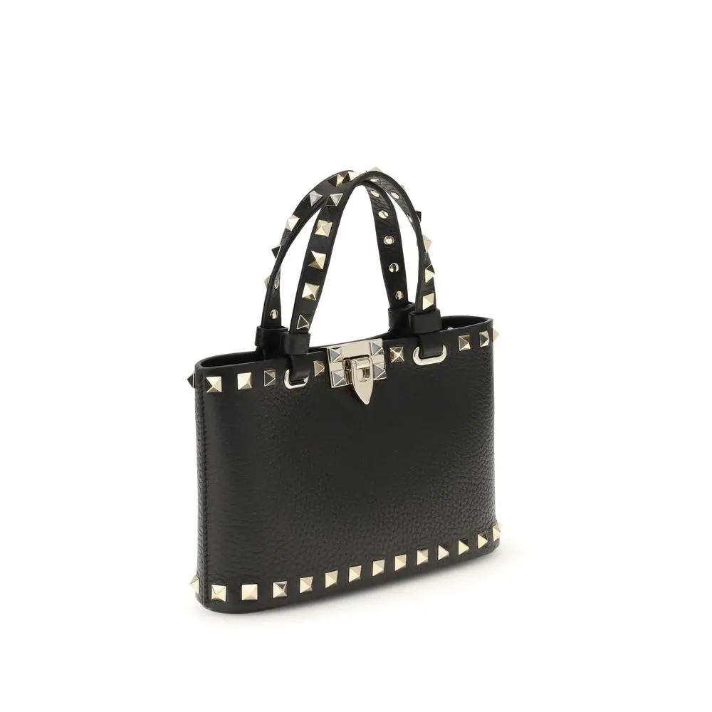 Mini sac noir cuir Rockstud femme – Valentino Garavani sac épaule AW26