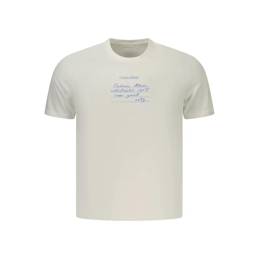 T-shirt Calvin Klein en coton blanc