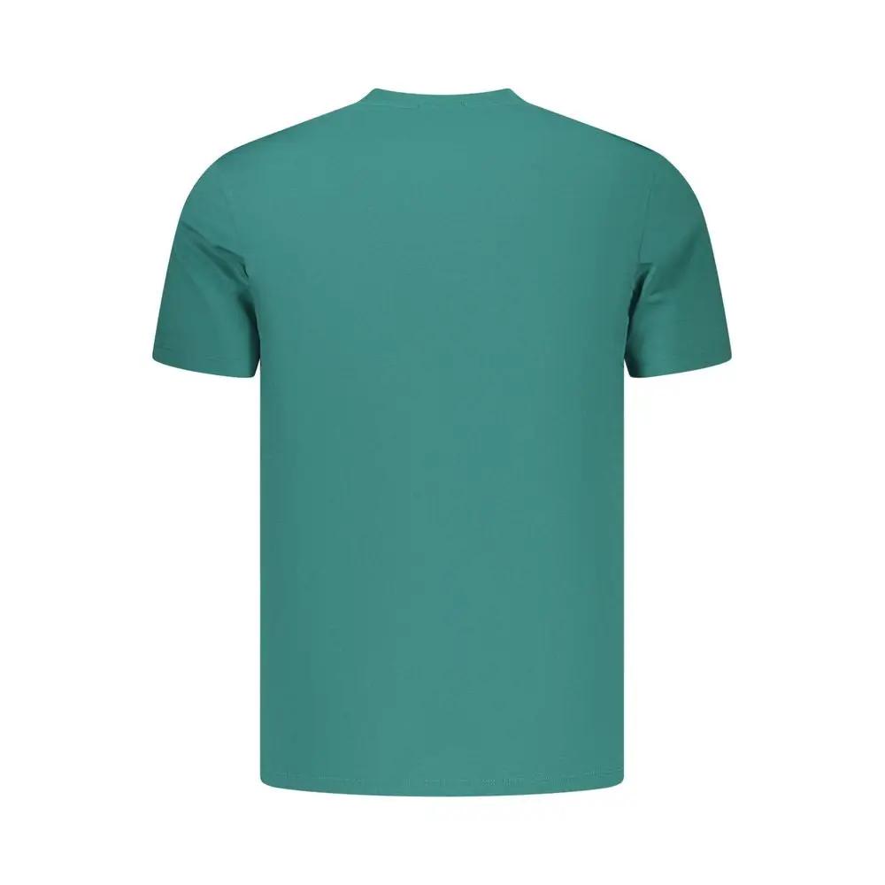 T-shirt en coton vert Calvin Klein