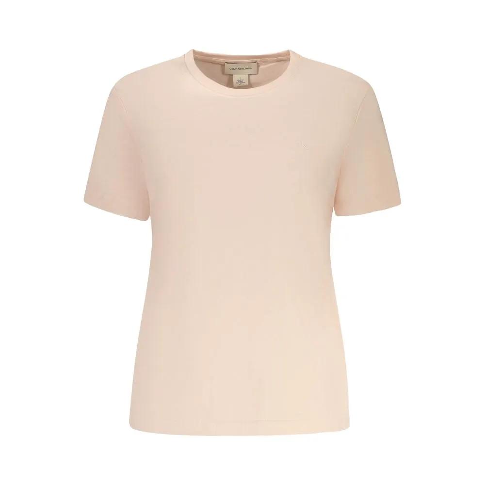 T-shirt en coton rose Calvin Klein