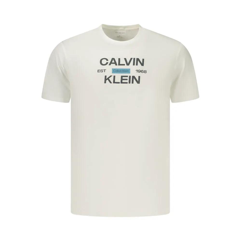 T-shirt Calvin Klein en coton blanc