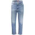 Tommy Hilfiger Blue Cotton Tapered Jeans
