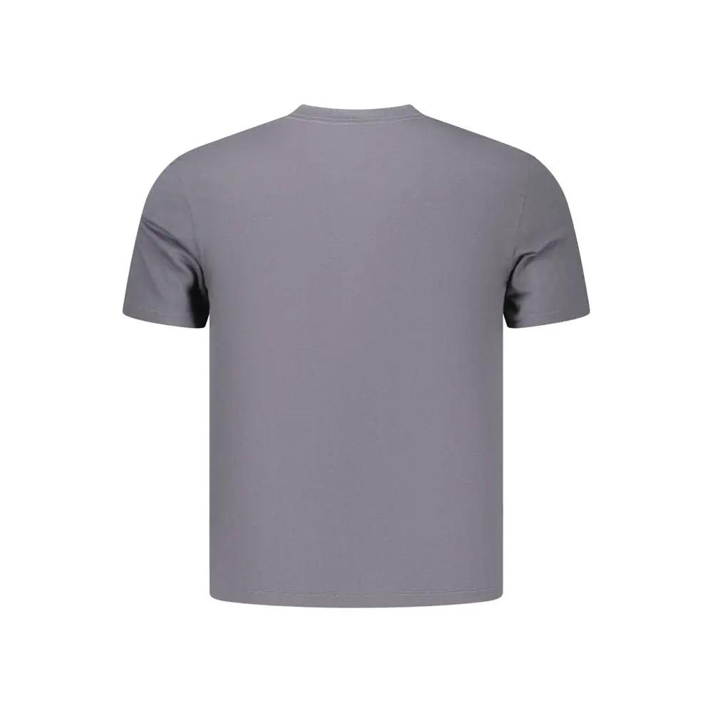 T-shirt gris en coton Calvin Klein