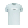 T-shirt bleu en coton Calvin Klein