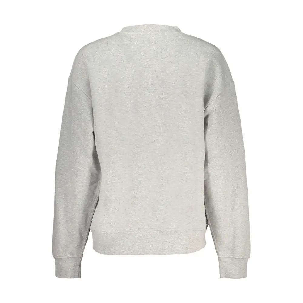 Sweat-shirt gris en coton Calvin Klein