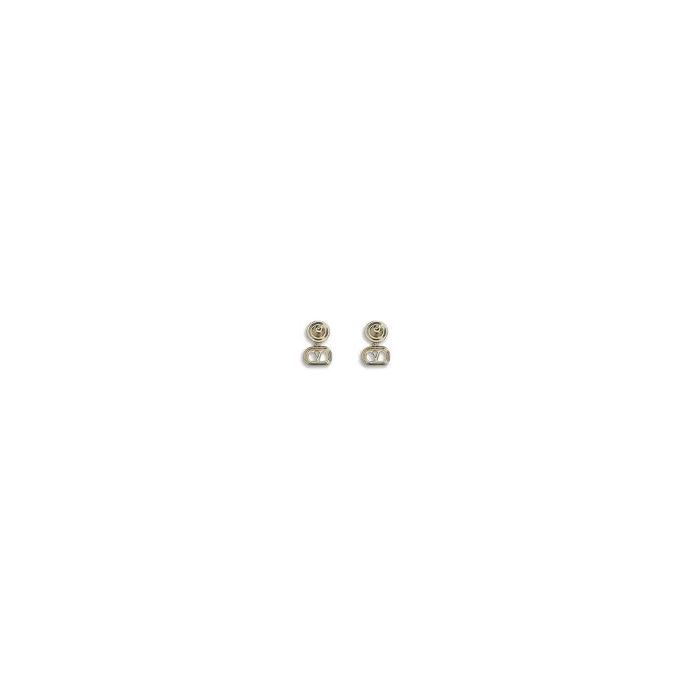 Valentino Garavani Bicolor Brass Earrings