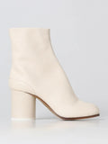 Maison Margiela White Leather Ankle Boots
