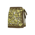 Mini-jupe en chanvre multicolore Alemais