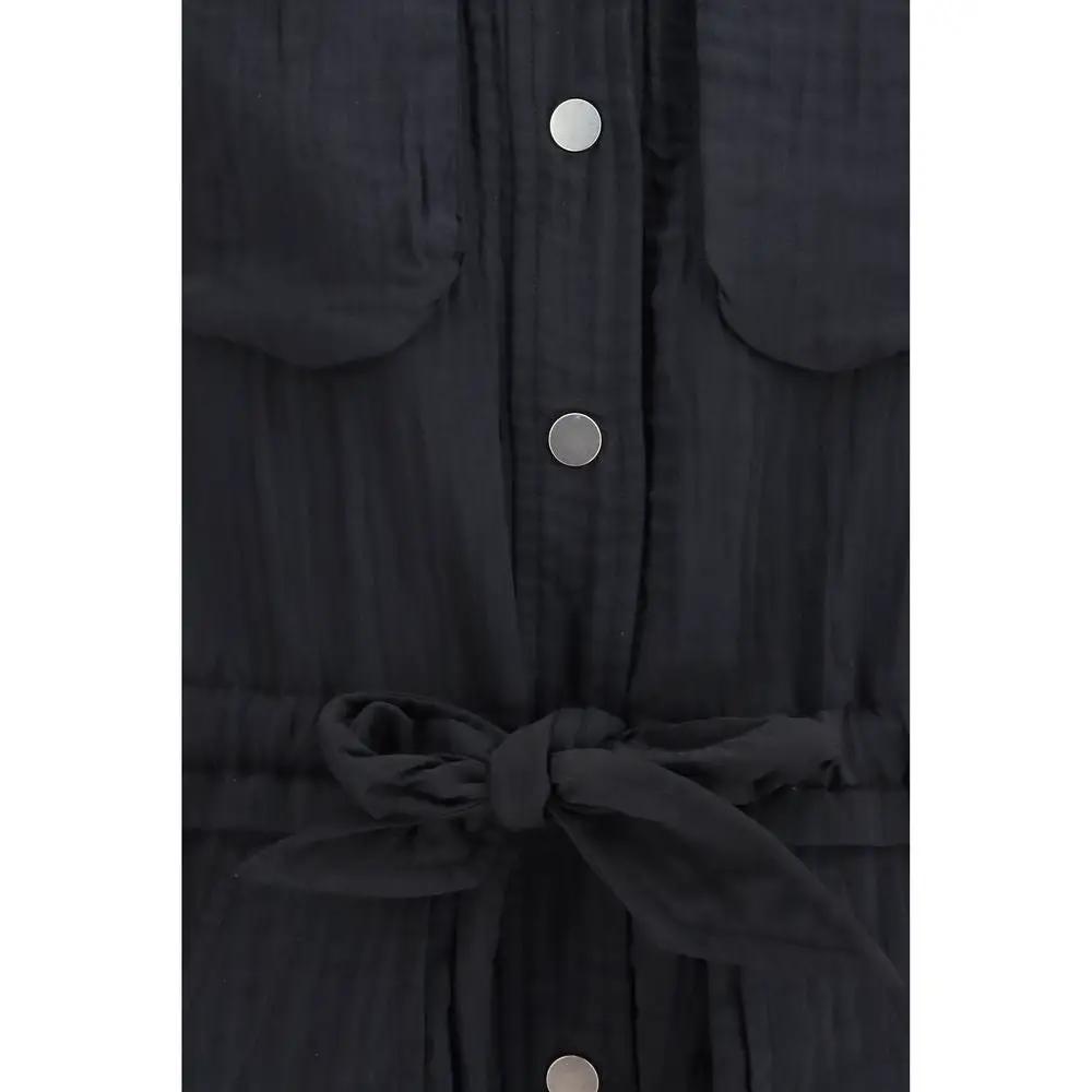 Marant Etoile Black Viscose Jumpsuit