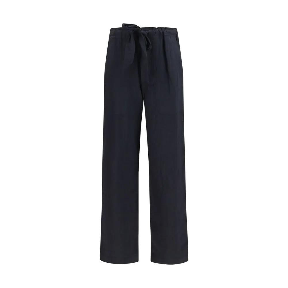 Pantalon décontracté noir en viscose Marant Etoile