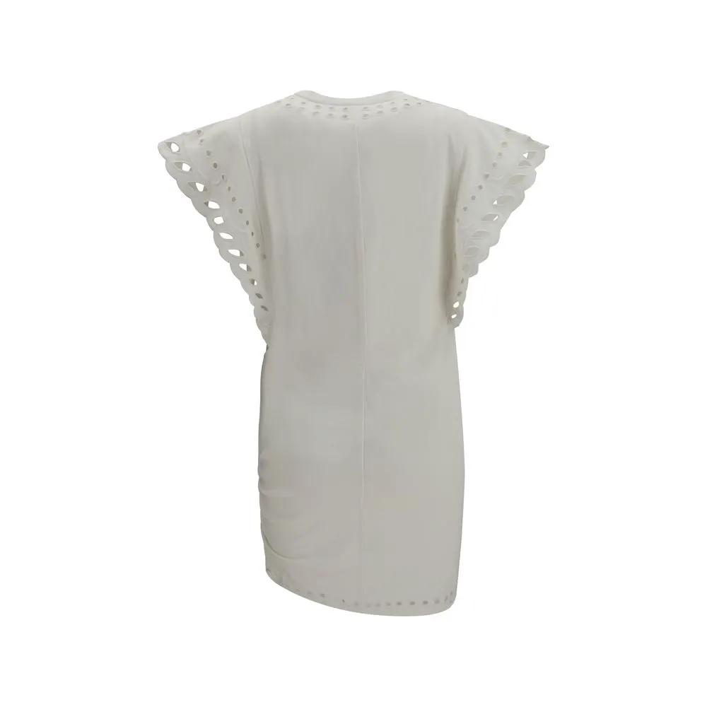 Robe décontractée en coton blanc Marant Étoile