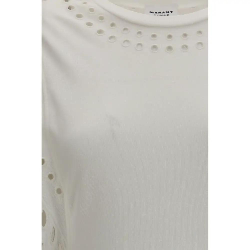 Robe décontractée en coton blanc Marant Étoile