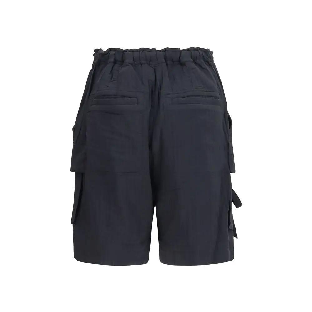 Short cargo Marant Etoile noir en viscose