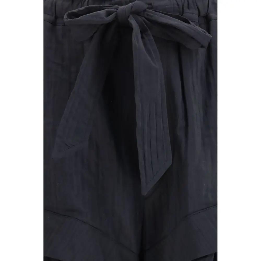 Short cargo Marant Etoile noir en viscose