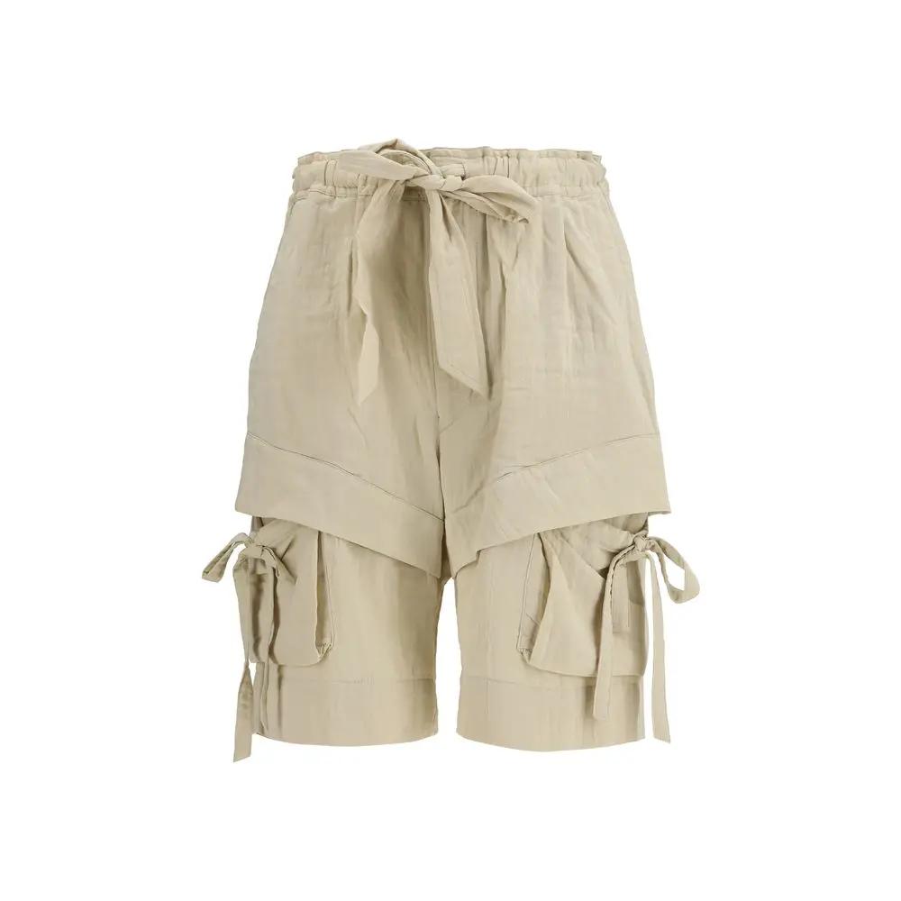 Short cargo en viscose beige Marant Etoile