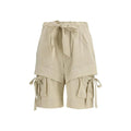 Short cargo en viscose beige Marant Etoile